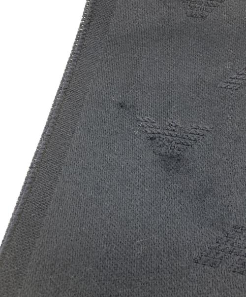 EMPORIO ARMANI（エンポリオアルマーニ）EMPORIO ARMANI (エンポリオアルマーニ) マフラー ネイビーの古着・服飾アイテム