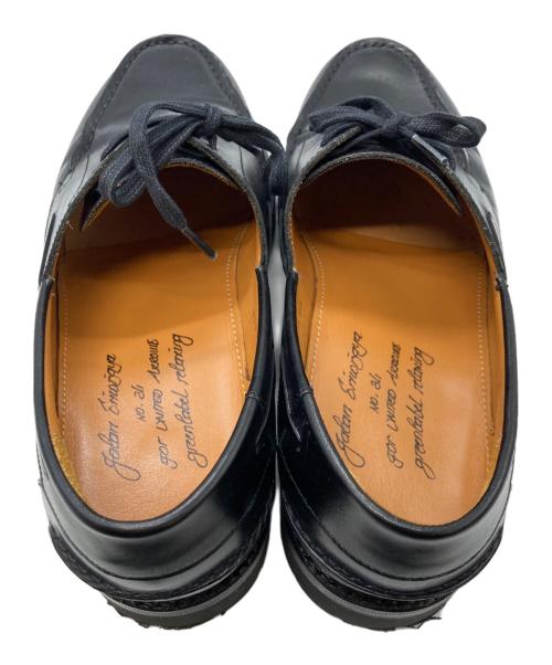 Jalan Sriwijaya（ジャランスリウァヤ）Jalan Sriwijaya (ジャランスリウァヤ) Uチップシューズ ブラック サイズ:40の古着・服飾アイテム