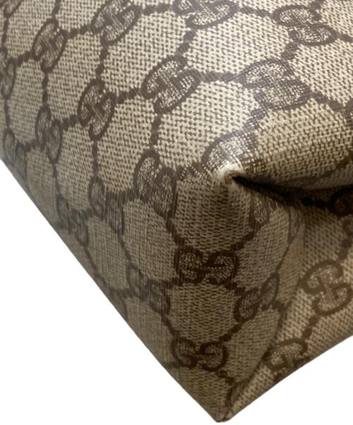 GUCCI（グッチ）GUCCI (グッチ) シェリーラインGGプラストートバッグ ベージュの古着・服飾アイテム