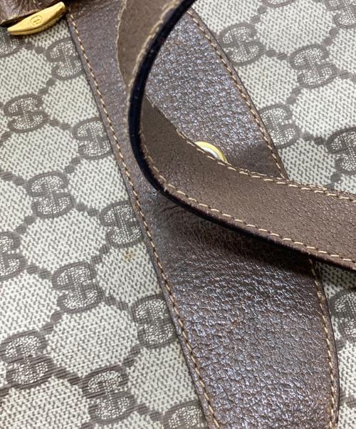 GUCCI（グッチ）GUCCI (グッチ) シェリーラインGGプラストートバッグ ベージュの古着・服飾アイテム