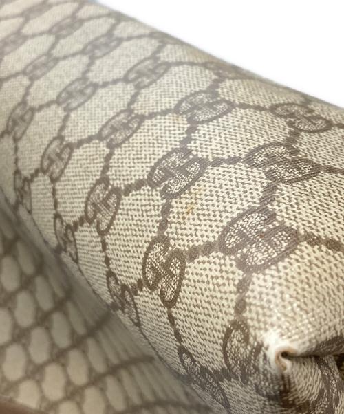 GUCCI（グッチ）GUCCI (グッチ) シェリーラインGGプラストートバッグ ベージュの古着・服飾アイテム