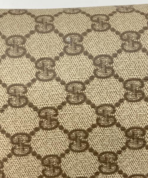 GUCCI（グッチ）GUCCI (グッチ) シェリーラインGGプラストートバッグ ベージュの古着・服飾アイテム