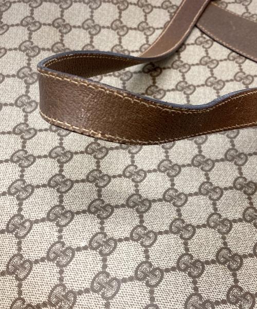 GUCCI（グッチ）GUCCI (グッチ) シェリーラインGGプラストートバッグ ベージュの古着・服飾アイテム