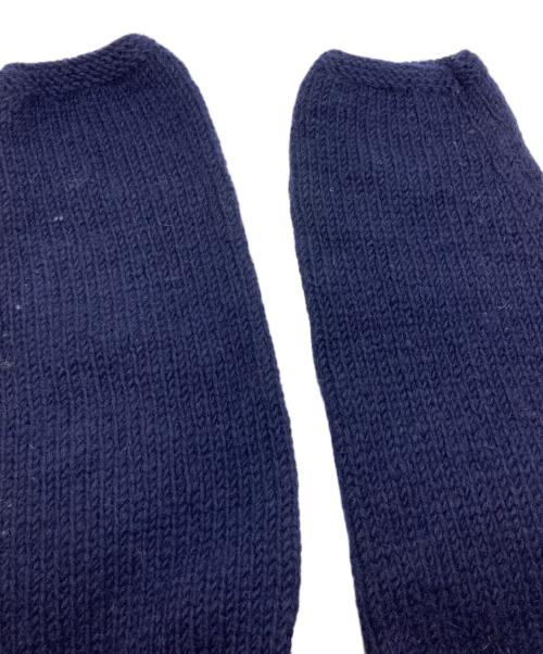 USED（ユーズド）USED (ユーズド) フラワーモチーフエクアドルニット ネイビー サイズ:不明の古着・服飾アイテム