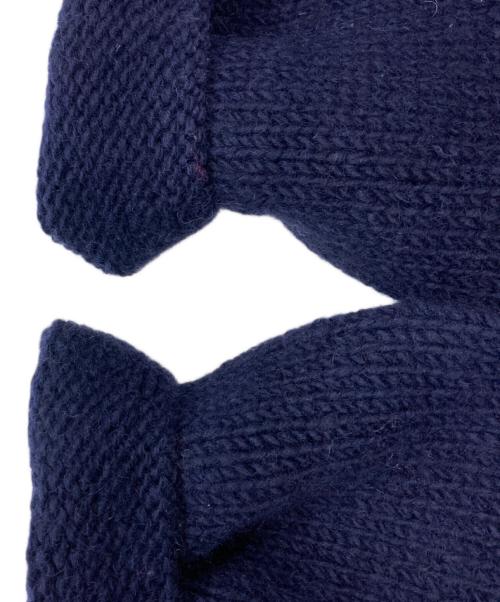 USED（ユーズド）USED (ユーズド) フラワーモチーフエクアドルニット ネイビー サイズ:不明の古着・服飾アイテム