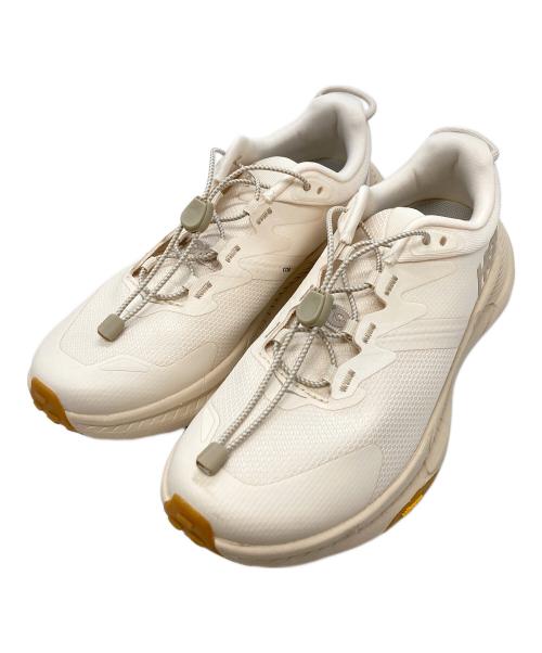 HOKA（ホカ）HOKA (ホカ) ローカットスニーカー アイボリー サイズ:23.5cmの古着・服飾アイテム