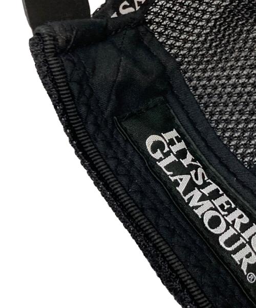 Hysteric Glamour（ヒステリックグラマー）Hysteric Glamour (ヒステリックグラマー) Star Evil Mesh Cap ブラック サイズ:FREEの古着・服飾アイテム