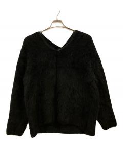 【ほぼ未使用✨】Plage ふわふわ　FurアゼVネックプルオーバー 黒　軽い 2025年最新】plage fur アゼvネックプルオーバーの人気アイテム - メルカリ