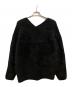 Plage (プラージュ) FurアゼVネックプルオーバー ブラック サイズ:FREE：11000円