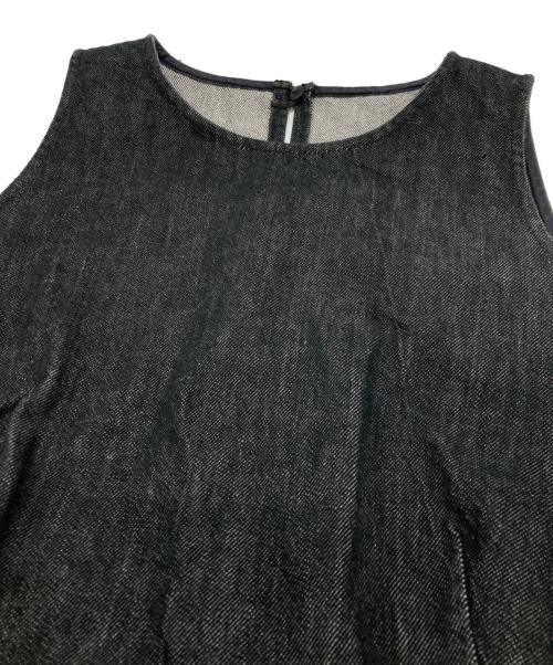 uncrave（アンクレイヴ）uncrave (アンクレイヴ) ノースリーブデニムワンピース インディゴ サイズ:1の古着・服飾アイテム
