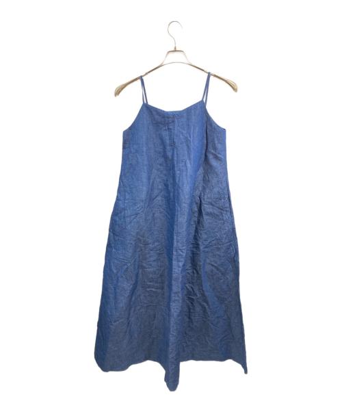 SACRA（サクラ）SACRA (サクラ) ワンピース COTTON LIN インディゴ サイズ:38の古着・服飾アイテム