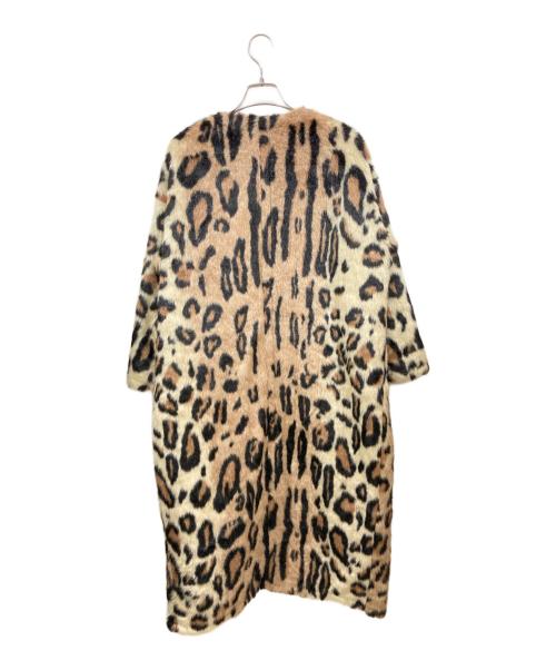 THIRD MAGAZINE（サードマガジン）THIRD MAGAZINE (サードマガジン) レオパードリバーシブルコート ベージュ サイズ:Freeの古着・服飾アイテム