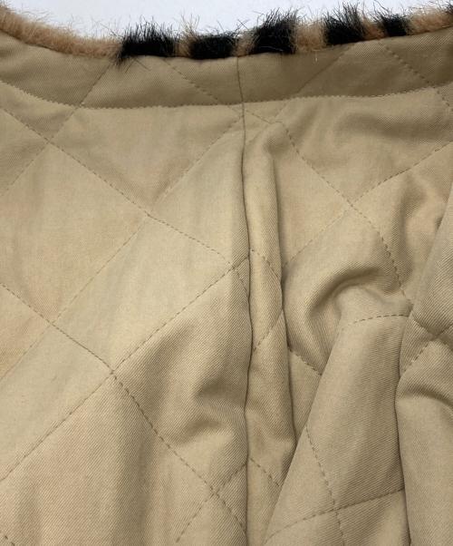 THIRD MAGAZINE（サードマガジン）THIRD MAGAZINE (サードマガジン) レオパードリバーシブルコート ベージュ サイズ:Freeの古着・服飾アイテム