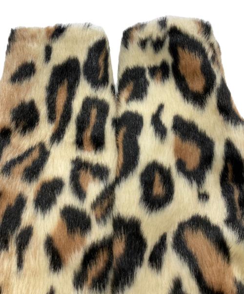 THIRD MAGAZINE（サードマガジン）THIRD MAGAZINE (サードマガジン) レオパードリバーシブルコート ベージュ サイズ:Freeの古着・服飾アイテム