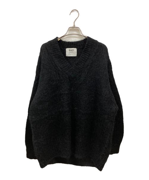 Whim Gazette（ウィムガゼット）Whim Gazette (ウィムガゼット) モヘヤプルオーバー ブラック サイズ:FREEの古着・服飾アイテム