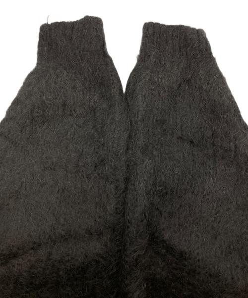 Whim Gazette（ウィムガゼット）Whim Gazette (ウィムガゼット) モヘヤプルオーバー ブラック サイズ:FREEの古着・服飾アイテム