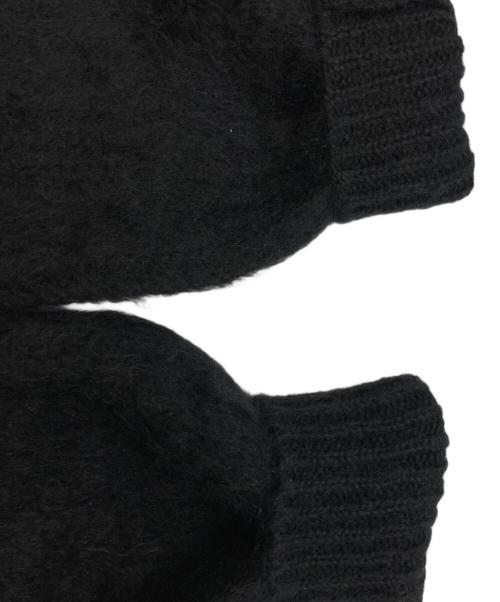 Whim Gazette（ウィムガゼット）Whim Gazette (ウィムガゼット) モヘヤプルオーバー ブラック サイズ:FREEの古着・服飾アイテム