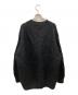 Whim Gazette (ウィムガゼット) モヘヤプルオーバー ブラック サイズ:FREE：8000円