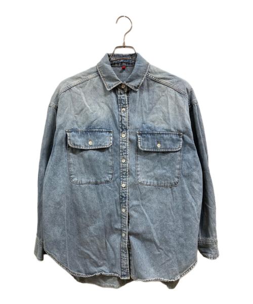 RIVE DROITE（リヴドロワ）RIVE DROITE (リヴドロワ) ビッグデニムシャツ インディゴ サイズ:Freeの古着・服飾アイテム
