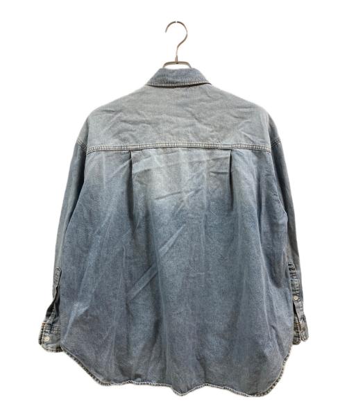 RIVE DROITE（リヴドロワ）RIVE DROITE (リヴドロワ) ビッグデニムシャツ インディゴ サイズ:Freeの古着・服飾アイテム