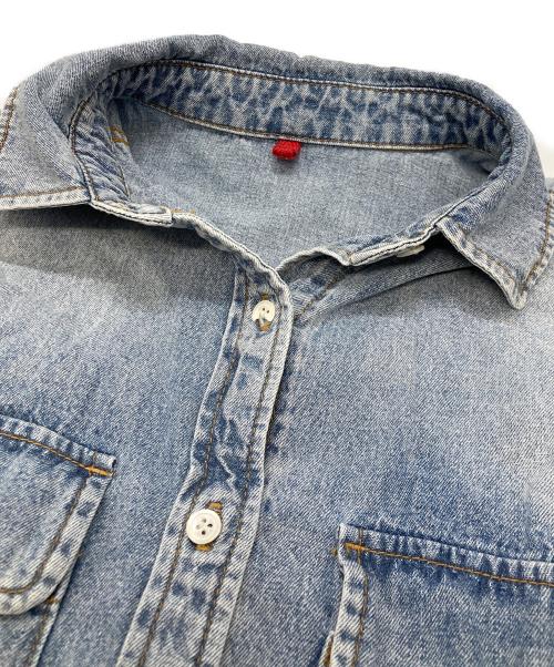 RIVE DROITE（リヴドロワ）RIVE DROITE (リヴドロワ) ビッグデニムシャツ インディゴ サイズ:Freeの古着・服飾アイテム