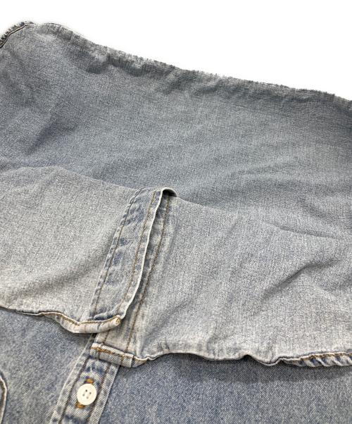 RIVE DROITE（リヴドロワ）RIVE DROITE (リヴドロワ) ビッグデニムシャツ インディゴ サイズ:Freeの古着・服飾アイテム