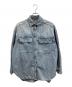RIVE DROITE（リヴドロワ）の古着「ビッグデニムシャツ」｜インディゴ