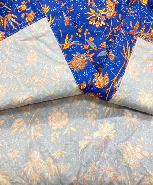 patou（パトゥ）Patou (パトゥ) オーガニックコットンプリントシャツ ブルー サイズ:36の古着・服飾アイテム