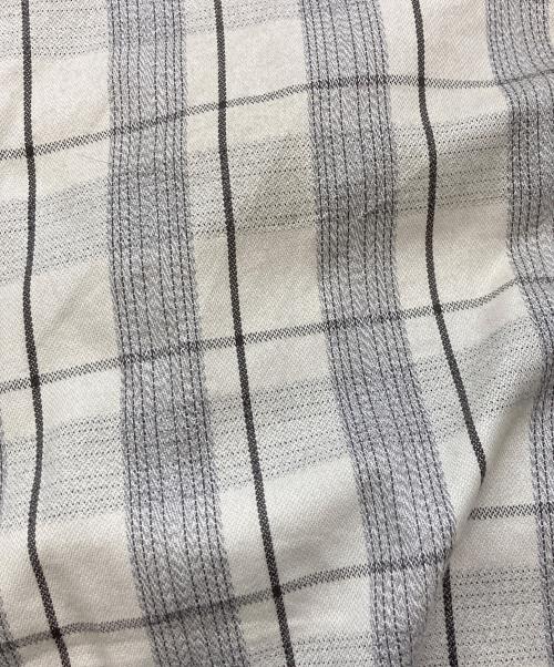 ANCELLM（アンセルム）ANCELLM (アンセルム) C/R CHECK SHIRT　ANC-SH65-A ホワイト サイズ:1の古着・服飾アイテム