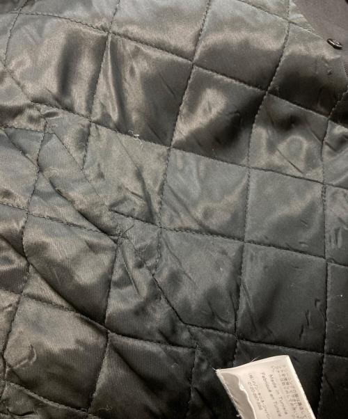 maison kitsune（メゾンキツネ）MAISON KITSUNE (メゾンキツネ) ダブルコート ブラック サイズ:34の古着・服飾アイテム