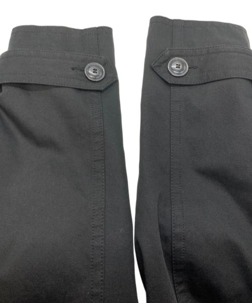 maison kitsune（メゾンキツネ）MAISON KITSUNE (メゾンキツネ) ダブルコート ブラック サイズ:34の古着・服飾アイテム