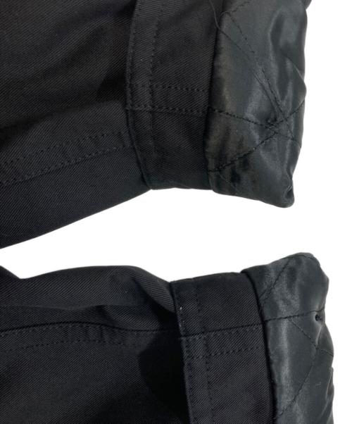 maison kitsune（メゾンキツネ）MAISON KITSUNE (メゾンキツネ) ダブルコート ブラック サイズ:34の古着・服飾アイテム