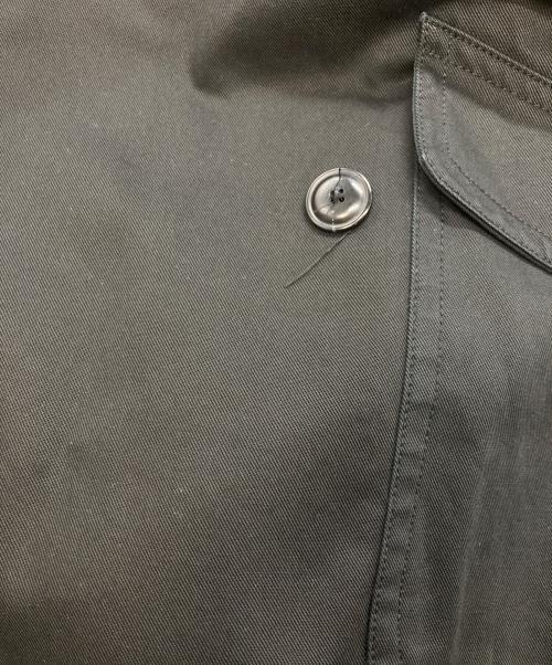 maison kitsune（メゾンキツネ）MAISON KITSUNE (メゾンキツネ) ダブルコート ブラック サイズ:34の古着・服飾アイテム