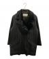 MAISON KITSUNE（メゾンキツネ）の古着「ダブルコート」｜ブラック