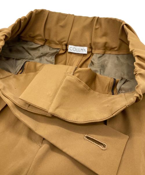 COLUMN（コラム）COLUMN (コラム) ストレッチパンツ ベージュ サイズ:36の古着・服飾アイテム