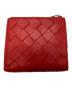 BOTTEGA VENETA (ボッテガベネタ) イントレチャート2つ折り財布 レッド：20000円