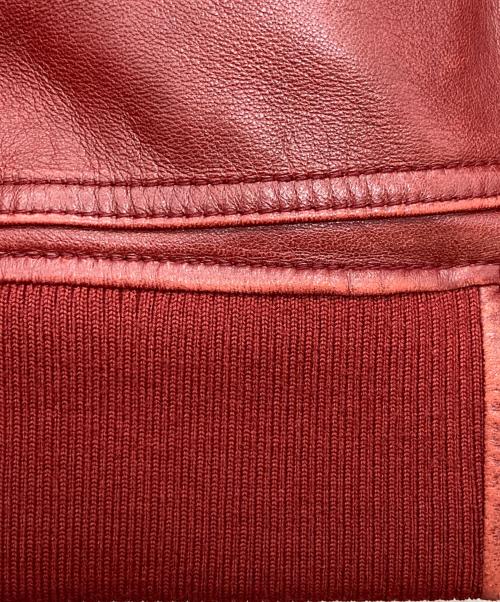 AVIREX（アヴィレックス）AVIREX (アヴィレックス) CWU LEATHER JKT TOP GUN ブラウン サイズ:Lの古着・服飾アイテム