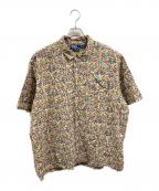 POLO RALPH LAURENポロ・ラルフローレン）の古着「総柄シャツ」｜アイボリー×レッド