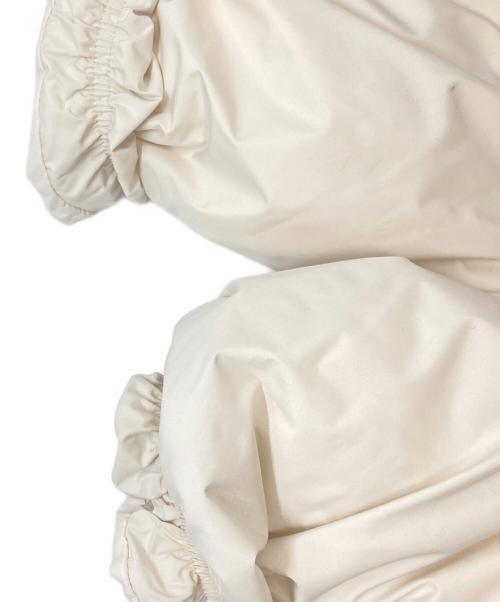 Adam et Rope（アダム エ ロペ）Adam et Rope (アダム エ ロペ) テントシルエットダウンライク中綿ジャケット アイボリー サイズ:Freeの古着・服飾アイテム