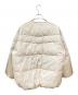 Adam et Rope (アダム エ ロペ) テントシルエットダウンライク中綿ジャケット アイボリー サイズ:Free：8000円