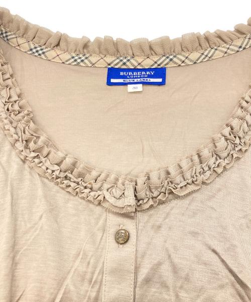 BURBERRY BLUE LABEL（バーバリー ブルー レーベル）BURBERRY BLUE LABEL (バーバリー ブルー レーベル) キャミソールワンピース ベージュ サイズ:Ｍの古着・服飾アイテム