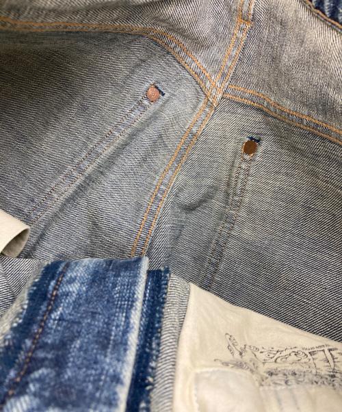 SUGARHILL（シュガーヒル）SUGARHILL (シュガーヒル) MOLDED DENIM TROUSERS FLARED CUT インディゴ サイズ:30の古着・服飾アイテム