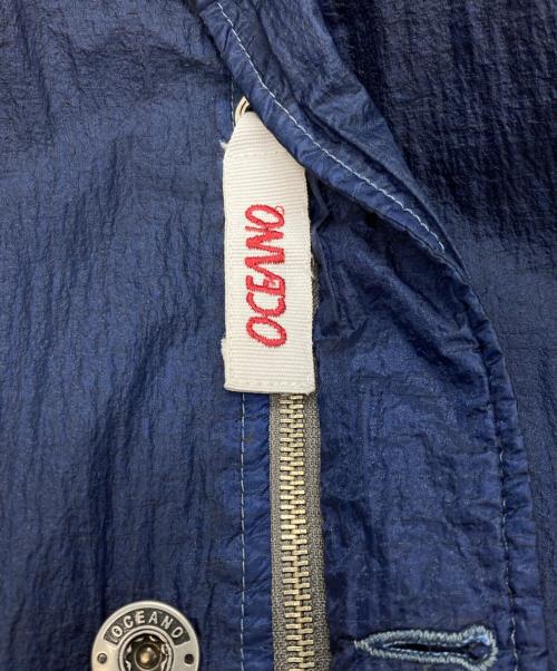 OCEANO（オーシャン）OCEANO (オーシャン) 中綿ジャケット ネイビー サイズ:Ｌの古着・服飾アイテム
