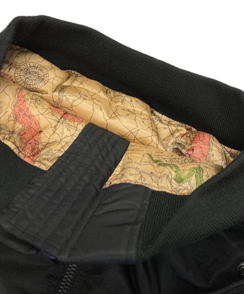 AVIREX（アヴィレックス）AVIREX (アヴィレックス) 50周年モデル MA-1ジャケット ブラック サイズ:Ⅼの古着・服飾アイテム