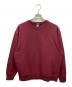 AVIREX（アヴィレックス）の古着「50周年モデル バーシティロゴ クルーネックスウェット」｜レッド