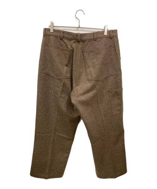 POLO RALPH LAUREN（ポロ・ラルフローレン）POLO RALPH LAUREN (ポロ・ラルフローレン) ウールパンツ ブラウン サイズ:34の古着・服飾アイテム