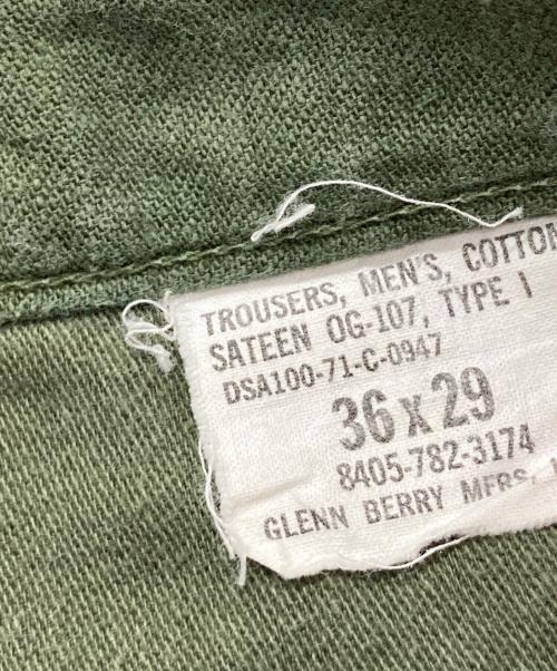 US ARMY（ユーエスアーミー）US ARMY (ユーエスアーミー) ベイカーパンツ カーキ サイズ:W36の古着・服飾アイテム