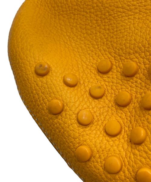 TOD'S（トッズ）TOD'S (トッズ) レザートートバッグ イエローの古着・服飾アイテム