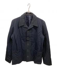 Y's for men（ワイズフォーメン）の古着「センター切替ジャケット」｜ネイビー