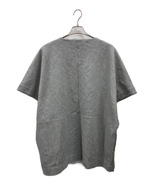 ARTS&SCIENCE（アーツアンドサイエンス）ARTS&SCIENCE (アーツアンドサイエンス) ボートネックカシミヤウールニット グレー サイズ:1の古着・服飾アイテム